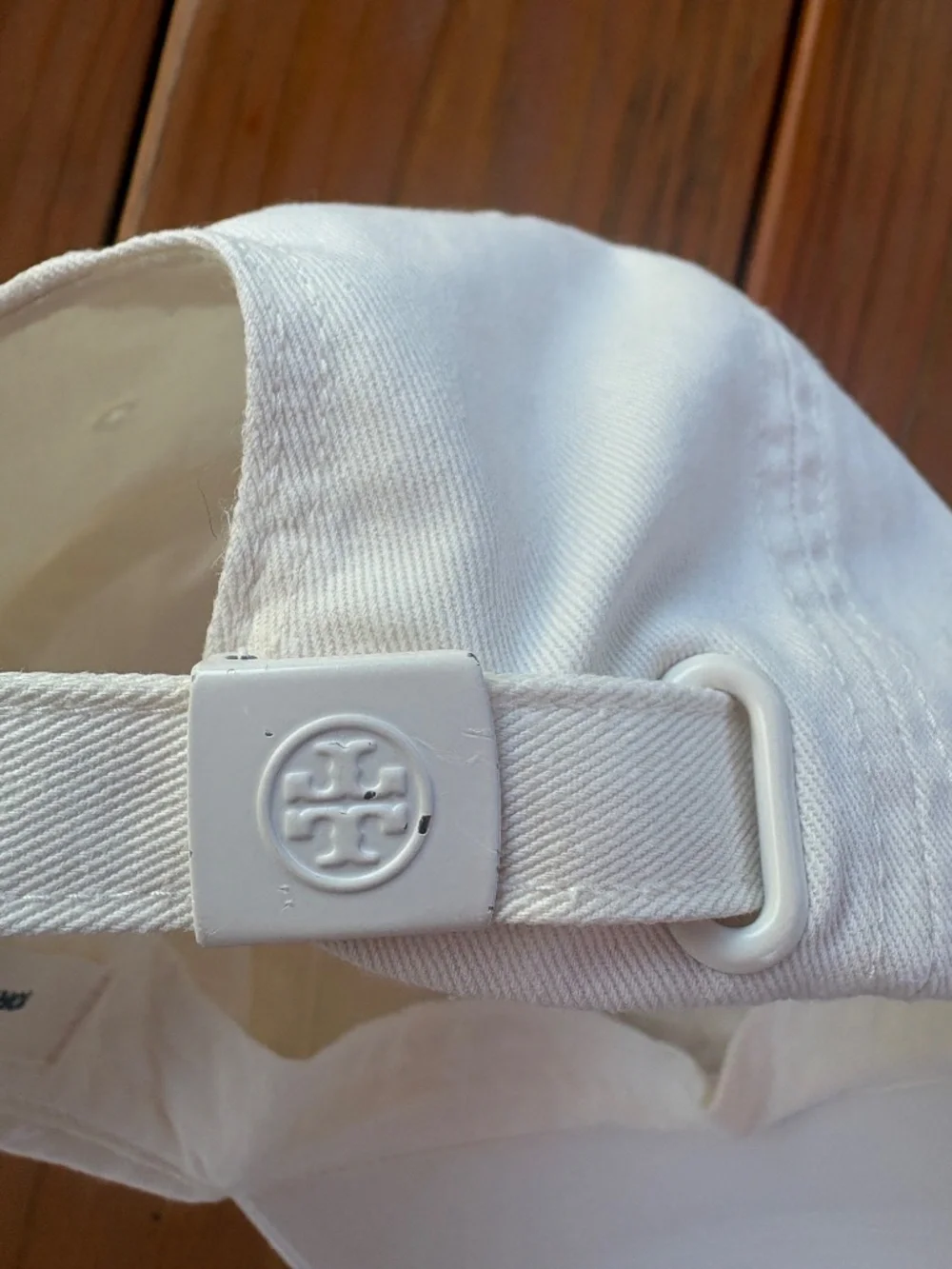 Tory Sport x Tory Burch Love Baseball Cap Cream and Blue